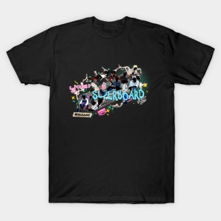 stray kids super board kpop T-Shirt